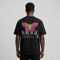 Savage Butterfly Essential Cotton T-Shirt | 260 GSM — Apparel & Accessories > Clothing > Shirts & Tops Detail View 4 | Legendary Branding