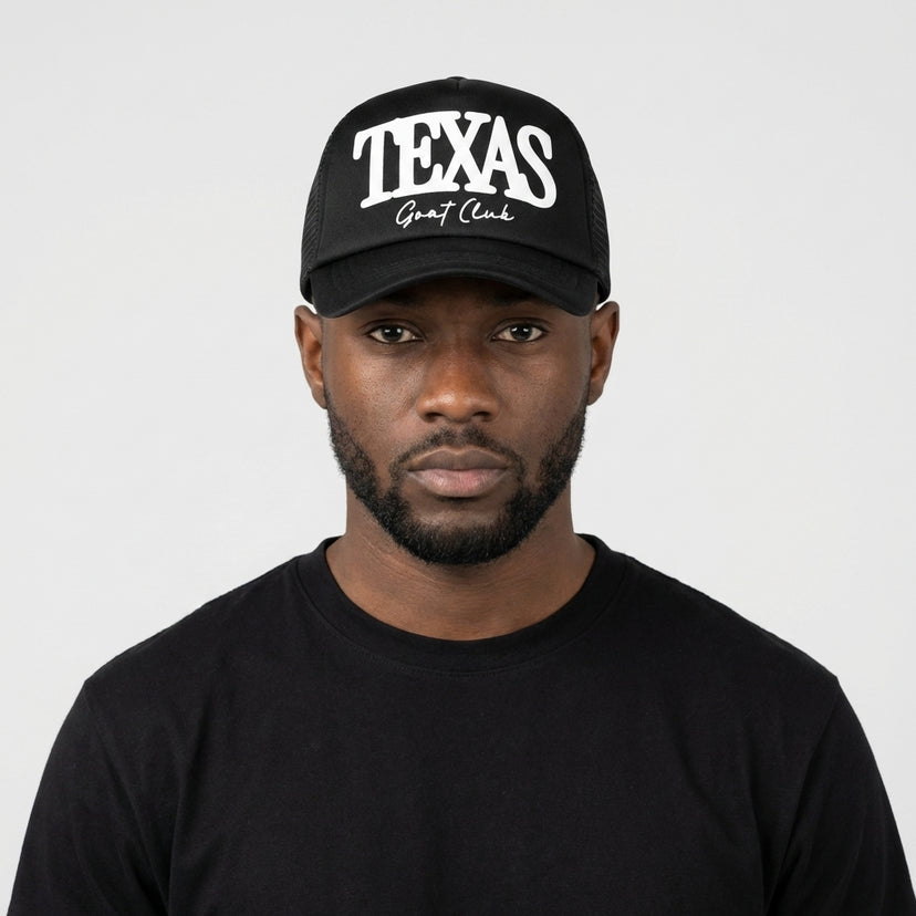 GOAT Club Texas Trucker Hat - Legendary Branding