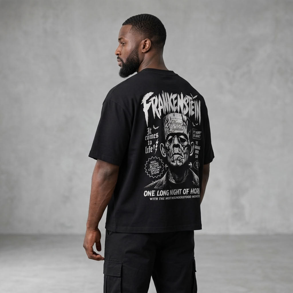 Marque Légendaire Frankenstein Tribute Boxy T-Shirt | 210GSM