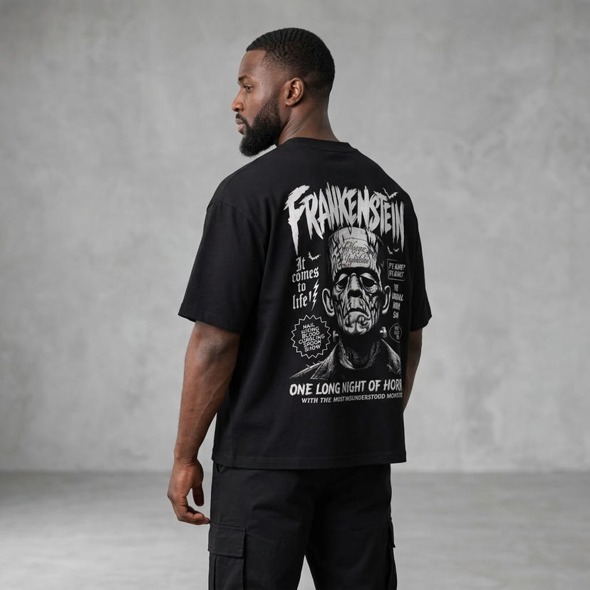 Marque Légendaire Frankenstein Tribute Boxy T-Shirt | 210GSM