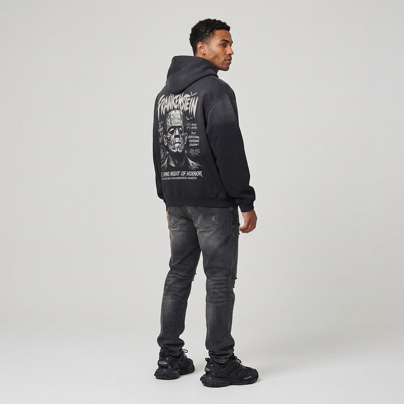 Marque Légendaire Frankenstein Tribute Oversized Hoodie | 400GSM
