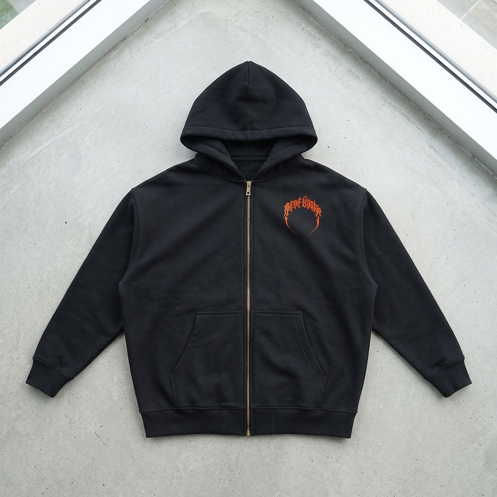 Marque Légendaire Eternal Legends Oversized Boxy Zip-Up Hoodie | 345GSM