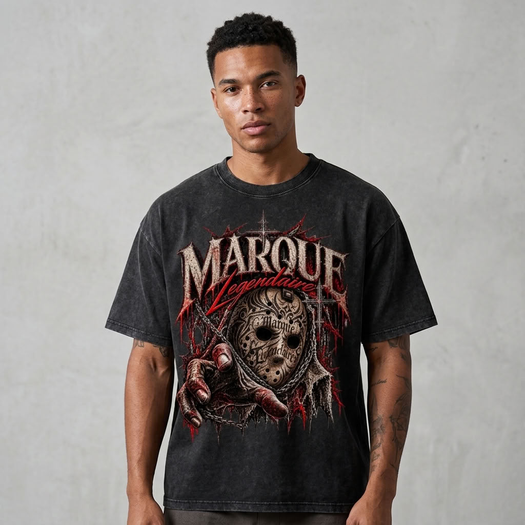 Marque Legendaire HockeyFace Oversized T-Shirt | 250GSM