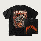 Marque Légendaire Reaper Snow Wash Oversized T-Shirt | 250GSM