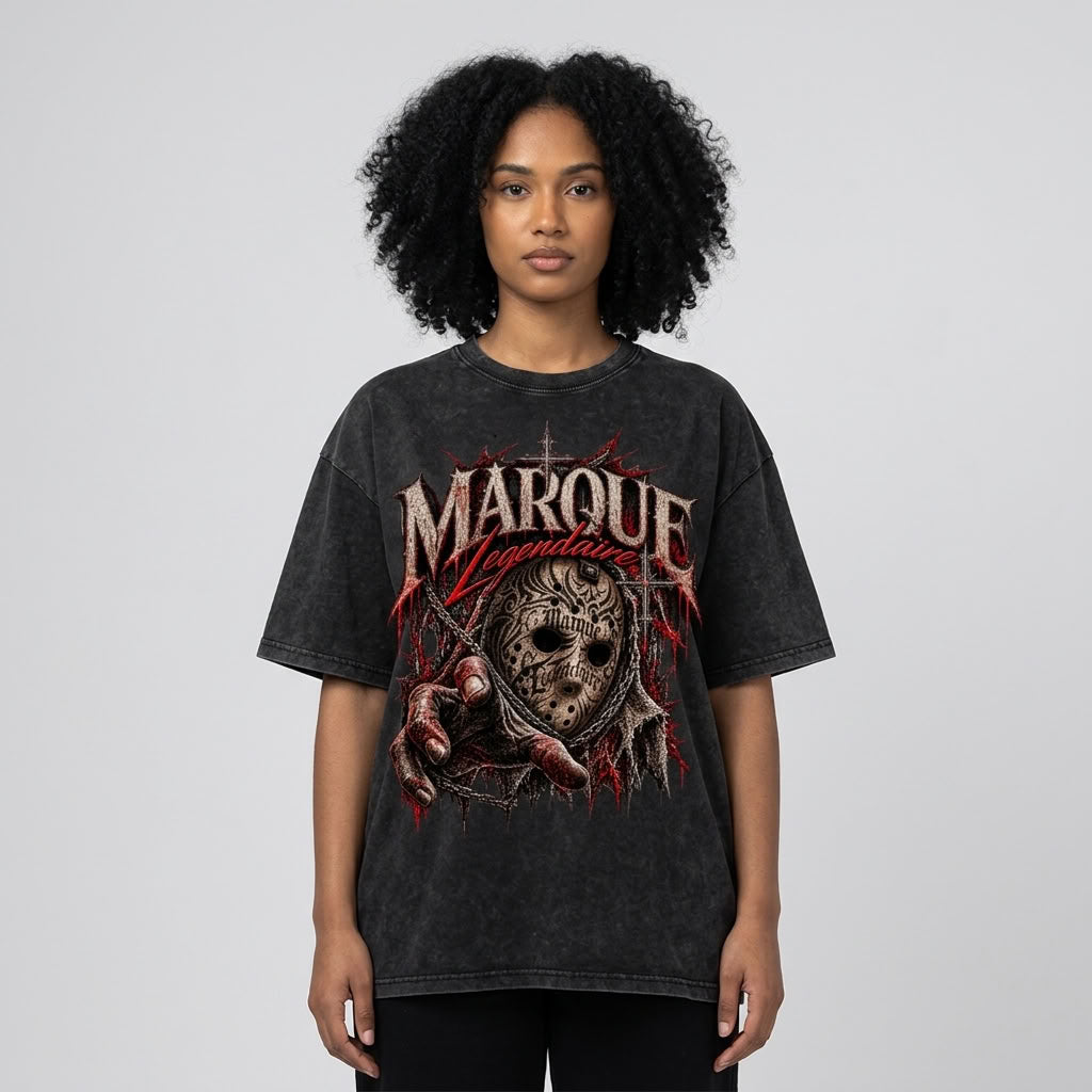 Marque Legendaire HockeyFace Oversized T-Shirt | 250GSM