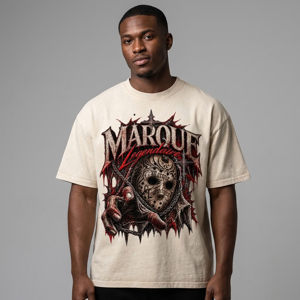 Marque Legendaire HockeyFace Oversized T-Shirt | 250GSM