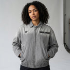 Marque Légendaire Vintage Wash Denim Jacket | 320GSM — Apparel & Accessories > Clothing > Outerwear Detail View 6 | Legendary Branding