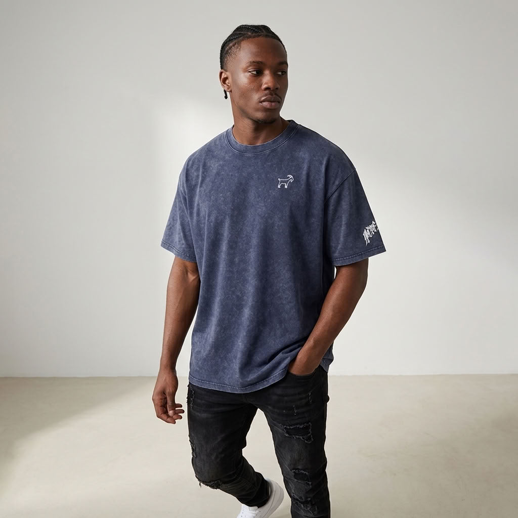 Marque Légendaire Snow Wash Oversized T-Shirt | 250GSM