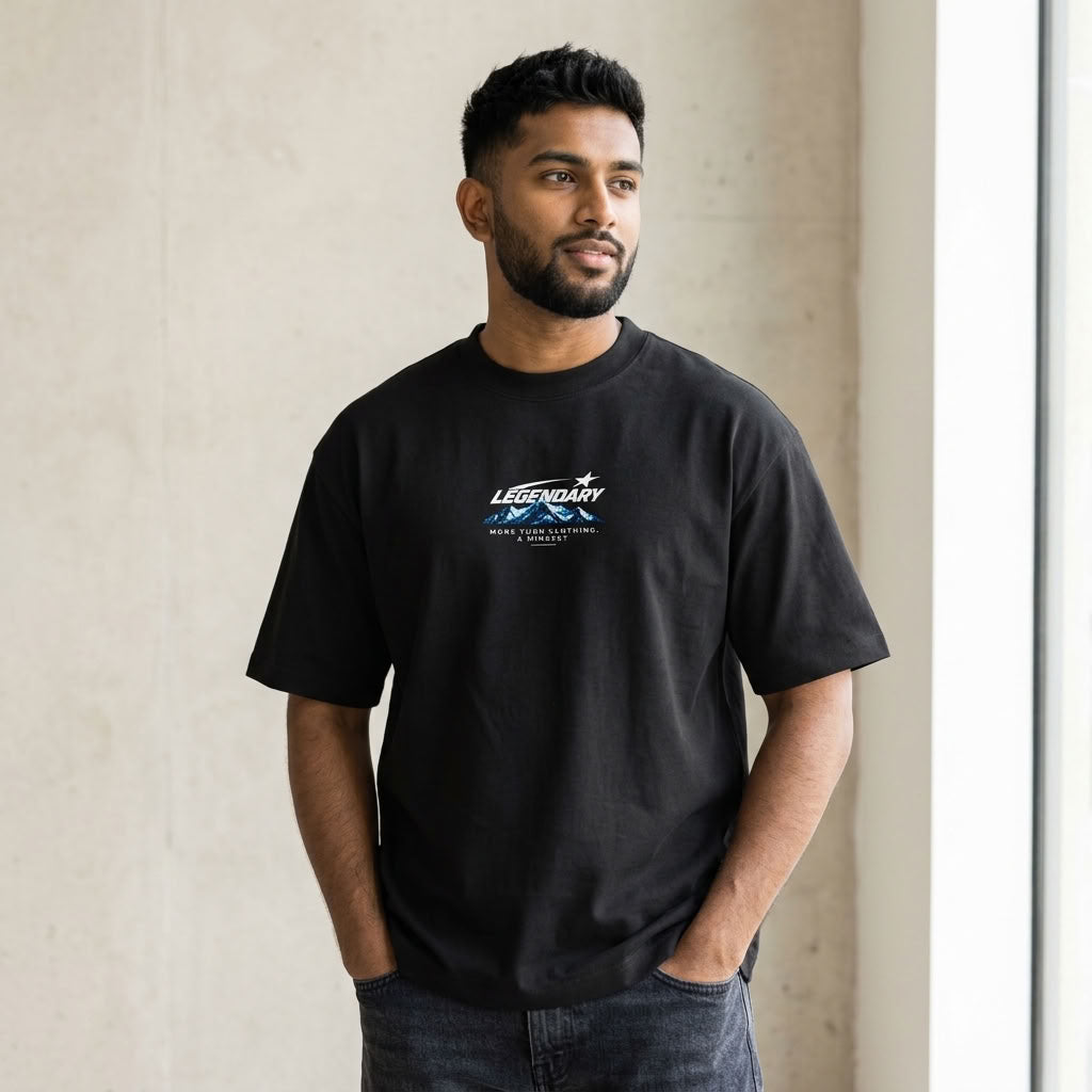 Legendary Discipline Boxy T-Shirt | 400GSM