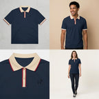 Marque Légendaire Color Block Polo Shirt | 240GSM — Apparel & Accessories > Clothing > Shirts & Tops Detail View 8 | Legendary Branding