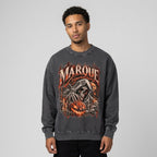 Marque Légendaire Spooky Mansion Oversized Sweatshirt | 360GSM