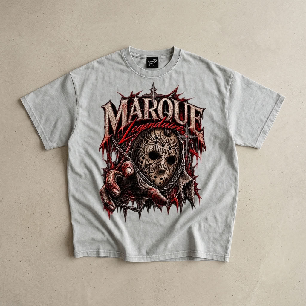 Marque Legendaire HockeyFace Oversized T-Shirt | 250GSM