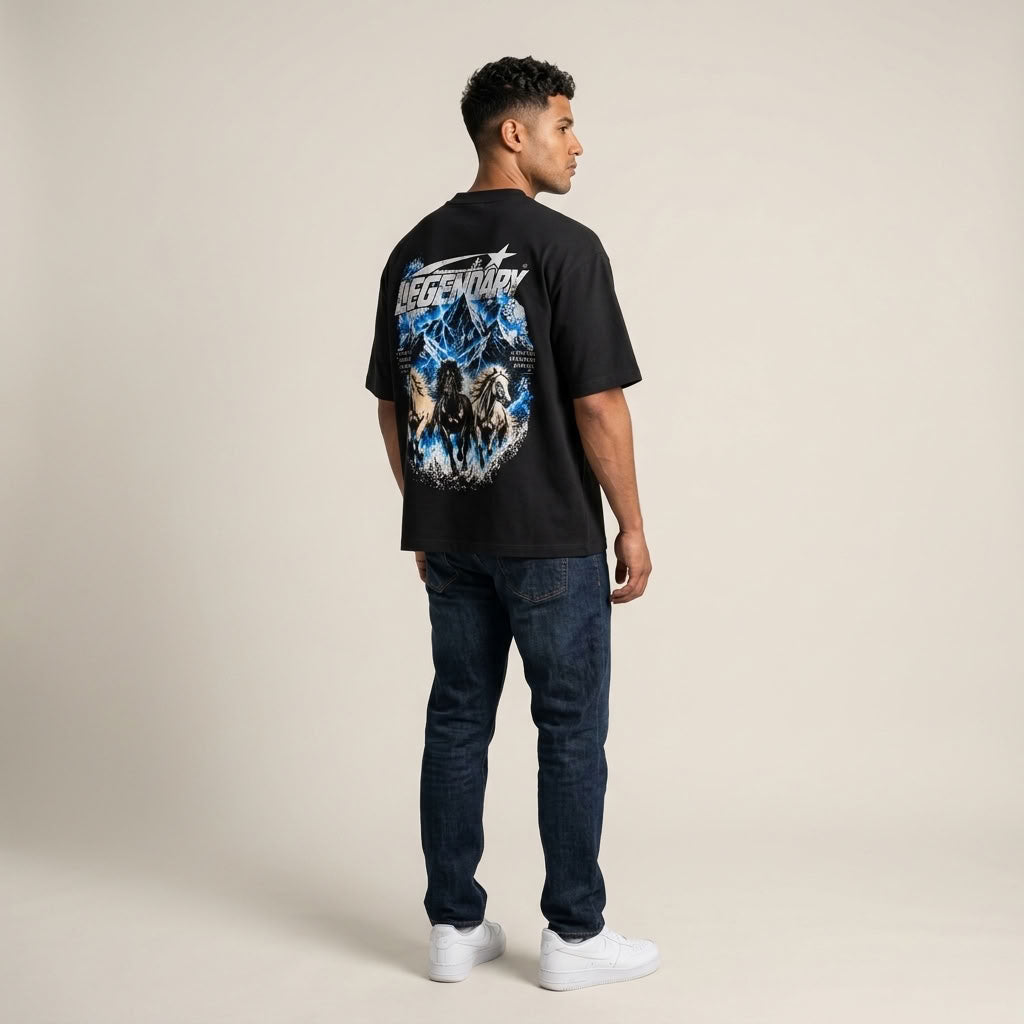 Legendary Discipline Boxy T-Shirt | 400GSM