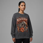 Marque Légendaire Spooky Mansion Oversized Sweatshirt | 360GSM