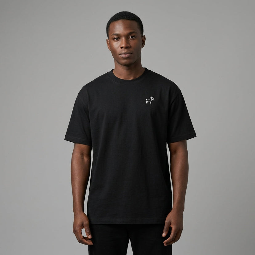 Savage Butterfly Essential Cotton T-Shirt | 260 GSM — Apparel & Accessories > Clothing > Shirts & Tops Detail View 3 | Legendary Branding