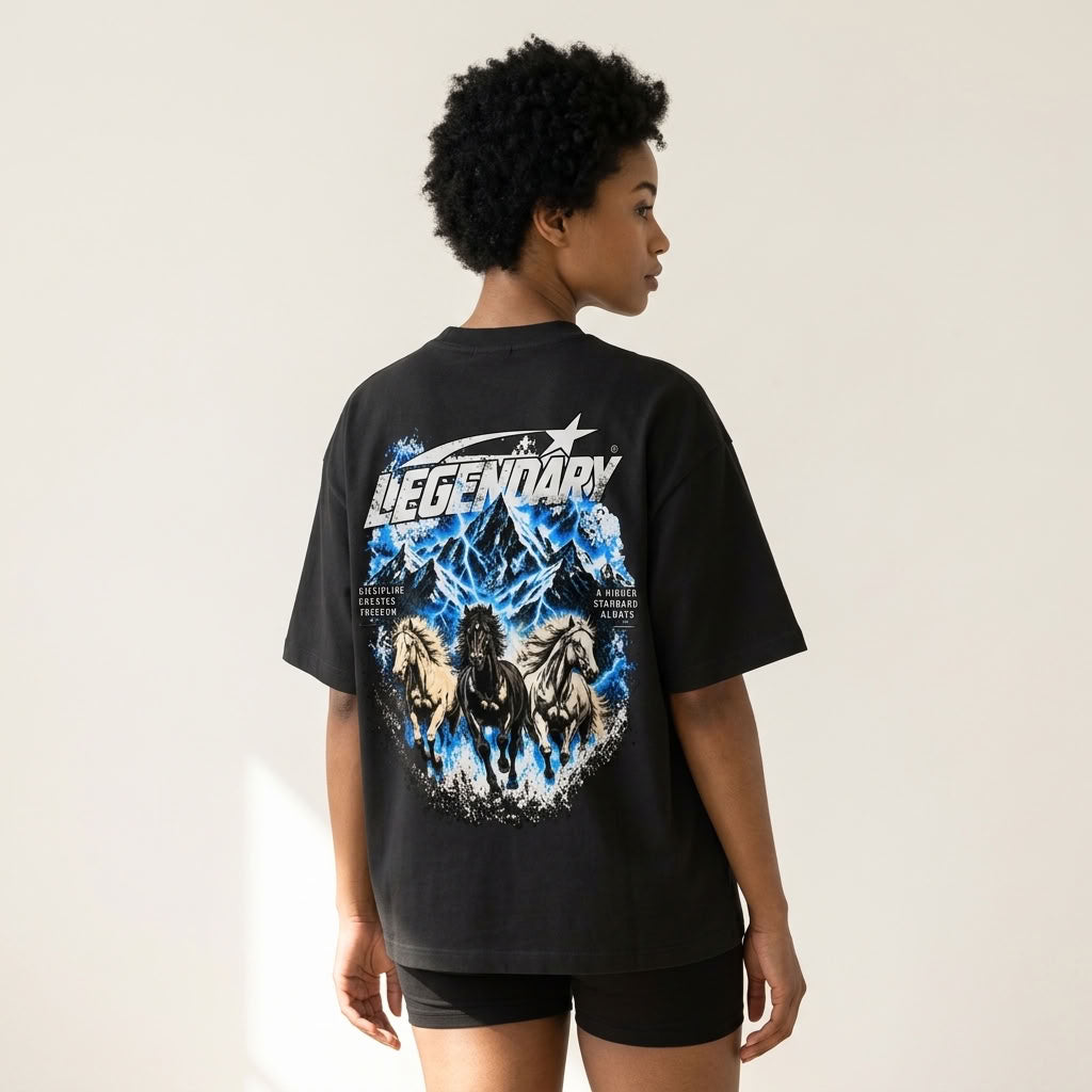 Legendary Discipline Boxy T-Shirt | 400GSM