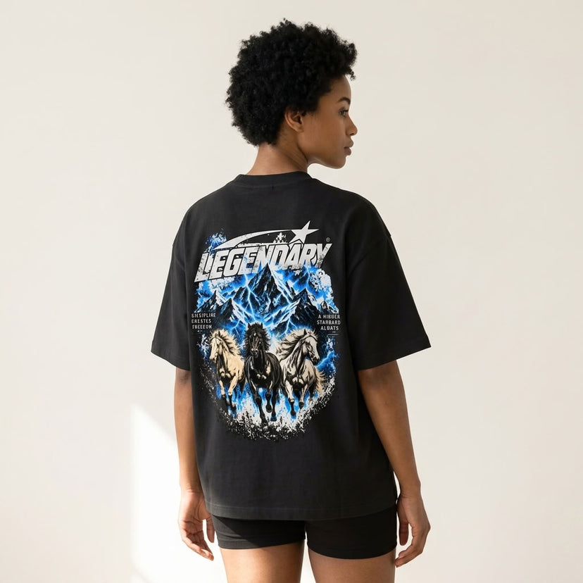 Legendary Discipline Boxy T-Shirt | 400GSM