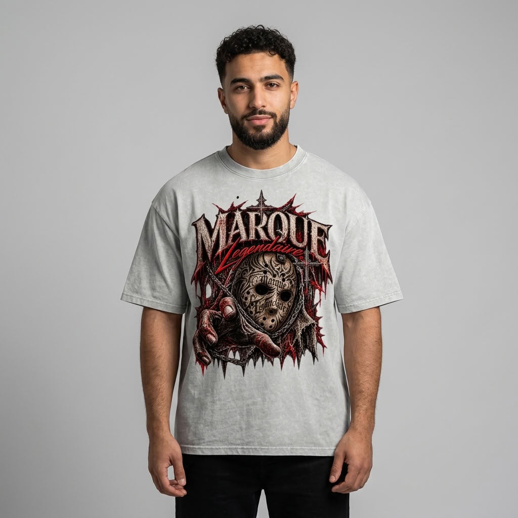 Marque Legendaire HockeyFace Oversized T-Shirt | 250GSM