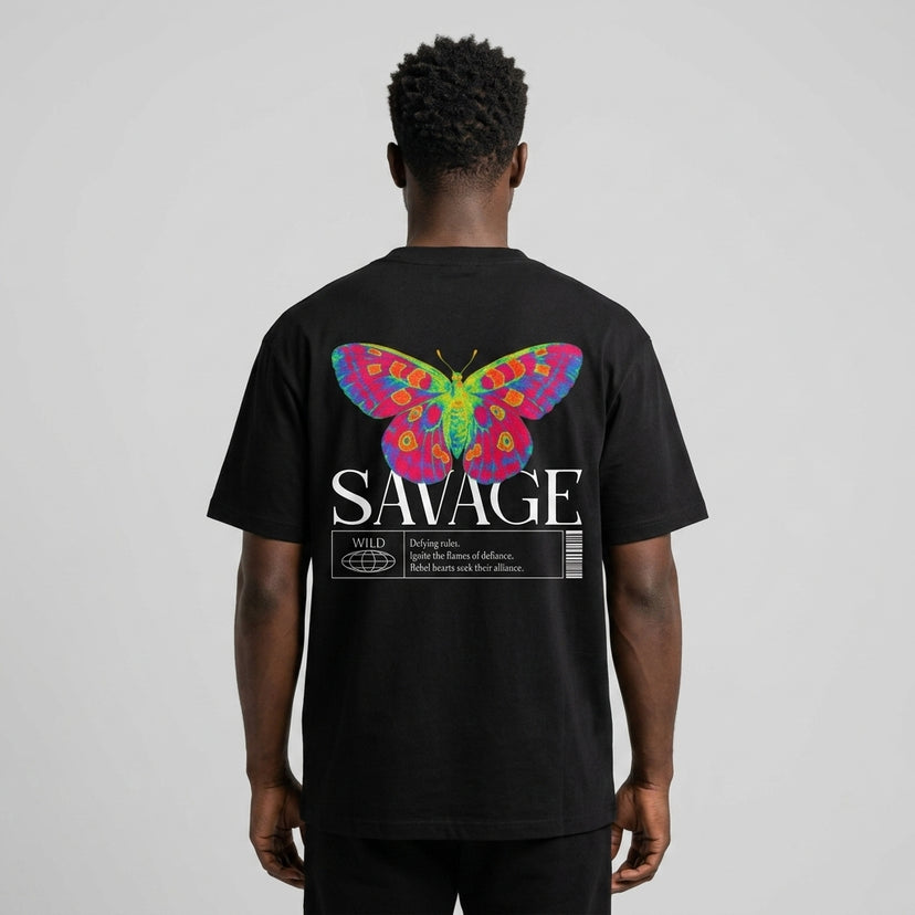 Savage Butterfly Essential Cotton T