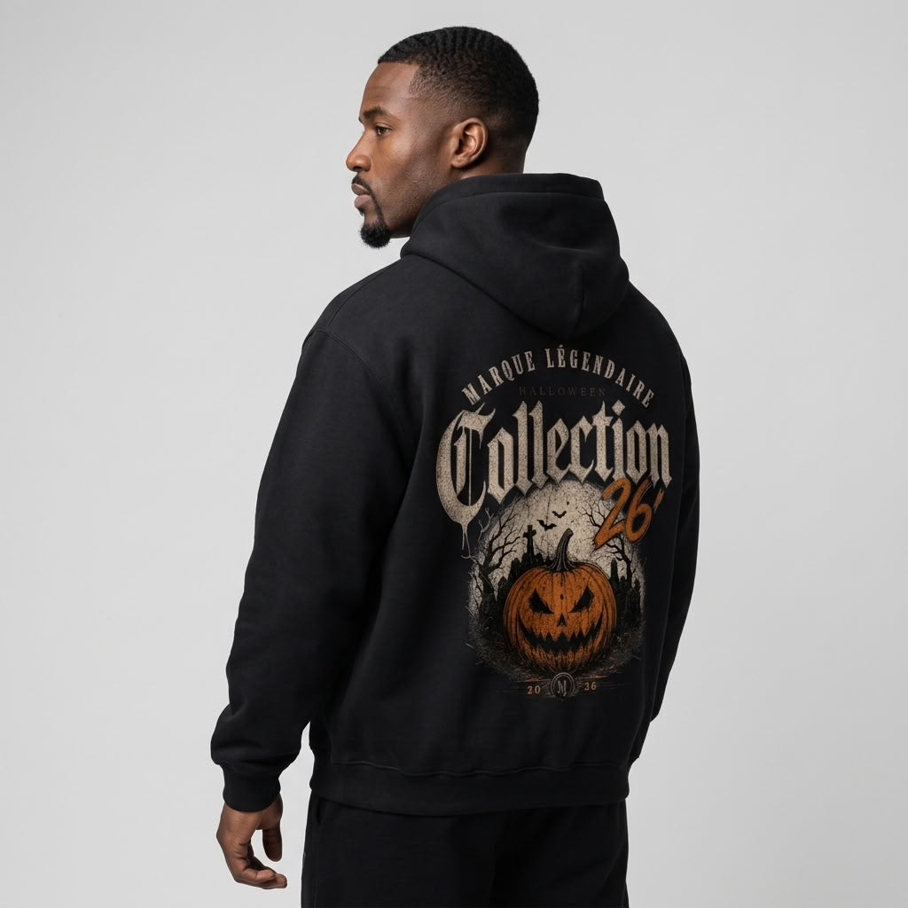 Marque Légendaire Halloween Collection '26 Boxy Fleece Hoodie | 350GSM