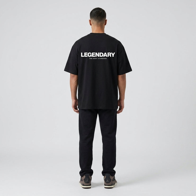 Legendary GOAT Standard Boxy T-Shirt | 280GSM — Apparel & Accessories > Clothing > Shirts & Tops Detail View 6 | Legendary Branding