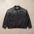 Marque Légendaire Vintage Wash Denim Jacket | 320GSM — Apparel & Accessories > Clothing > Outerwear Detail View 8 | Legendary Branding